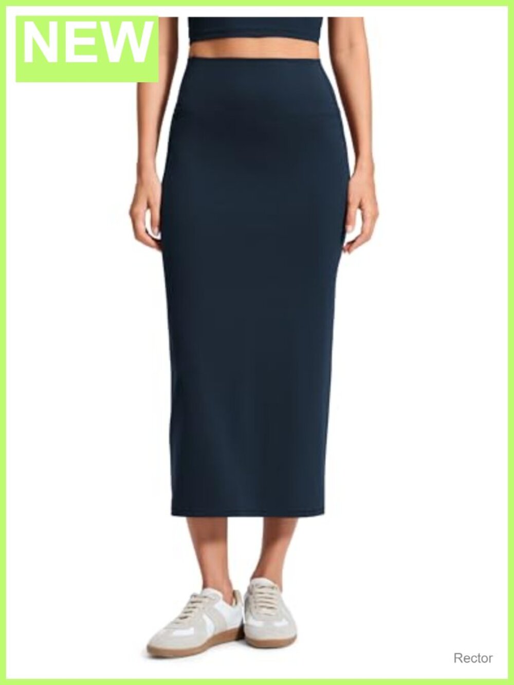 Butterlift High Waisted Maxi Pencil Skirt Slit Casual